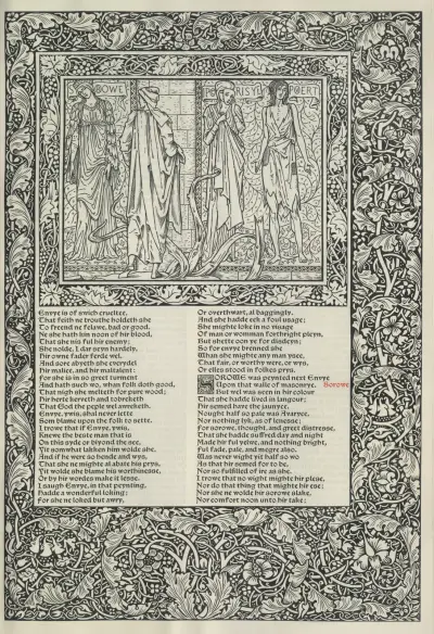 The works of Geoffrey Chaucer Pl.35 av Sir Edward Coley Burne-Jones