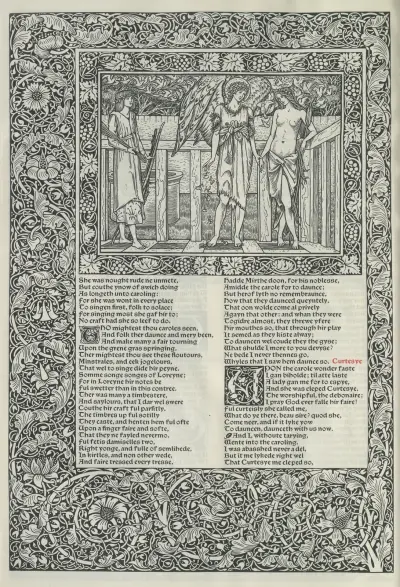 The works of Geoffrey Chaucer Pl.37 av Sir Edward Coley Burne-Jones