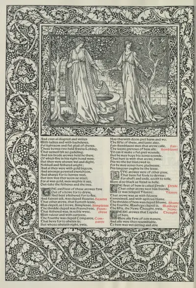 The works of Geoffrey Chaucer Pl.38 av Sir Edward Coley Burne-Jones