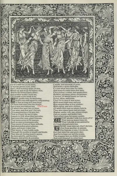 The works of Geoffrey Chaucer Pl.41 av Sir Edward Coley Burne-Jones