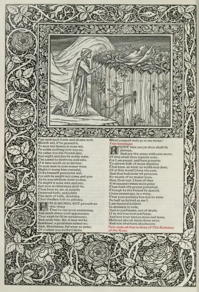 The works of Geoffrey Chaucer Pl.48 av Sir Edward Coley Burne-Jones