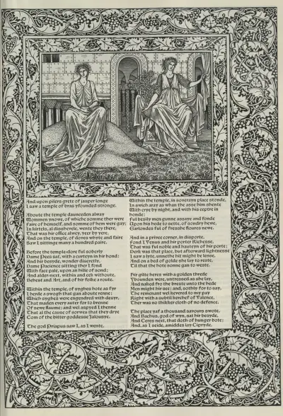 The works of Geoffrey Chaucer Pl.52 av Sir Edward Coley Burne-Jones