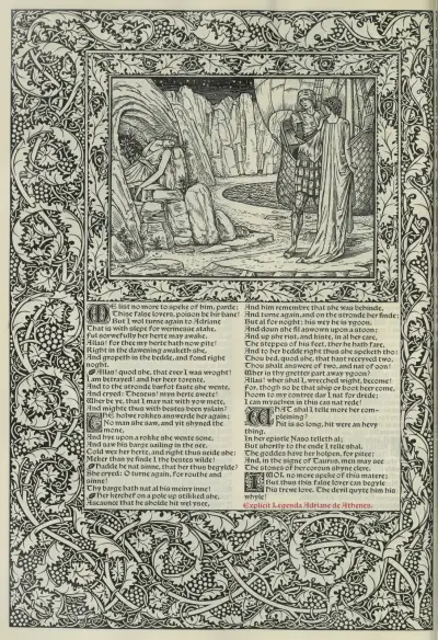 The works of Geoffrey Chaucer Pl.67 av Sir Edward Coley Burne-Jones