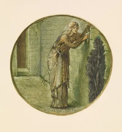 Wall Tryst av Sir Edward Coley Burne-Jones