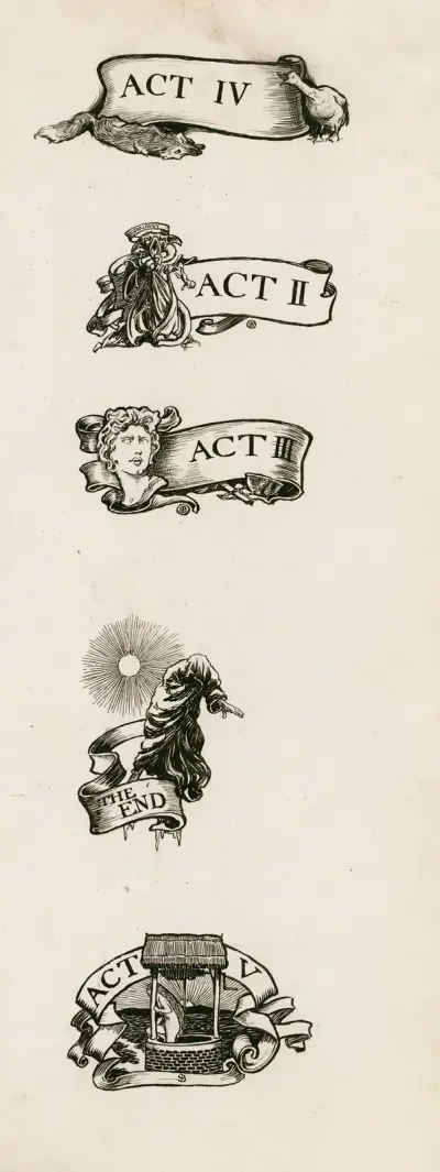 A winter’s tale; Headings, Byam Shaw