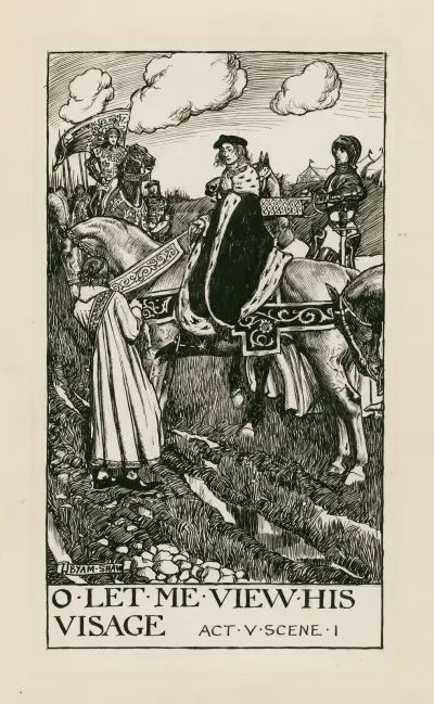 King Henry VI, part 2; O let me view his visage Act V Scene I, Byam Shaw