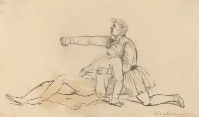 The Death of General Warren av George Caleb Bingham