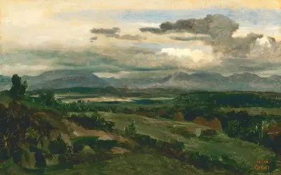 Civita Castellana av Jean-Baptiste-Camille Corot