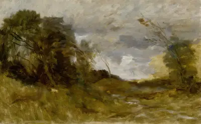Vallée Solitaire av Jean-Baptiste-Camille Corot