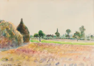 Éragny av Camille Pissarro
