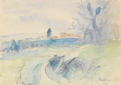Pontoise av Camille Pissarro
