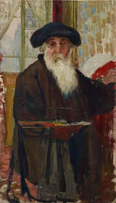 Self Portrait, 1896 av Camille Pissarro
