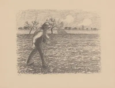 Semeur av Camille Pissarro
