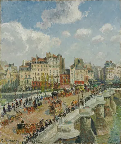 The Pont-Neuf av Camille Pissarro