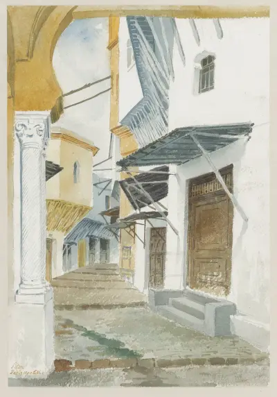 Algérie. Une rue, Camille Piton