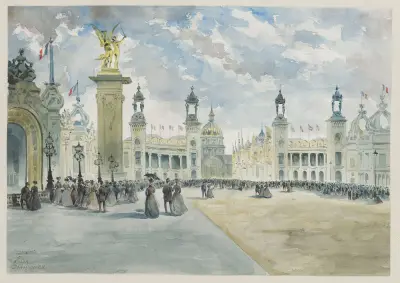 Esplanade des Invalides, Camille Piton
