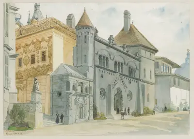 Pavillon de la Hongrie, Camille Piton