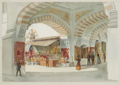 Pavillon de la Turquie, Camille Piton