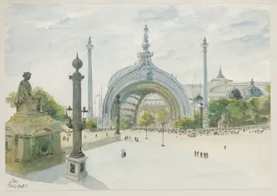 Porte Binet, Camille Piton