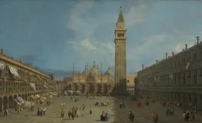 Piazza San Marco av Canaletto