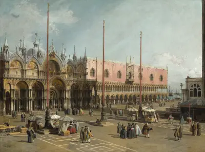 Plac św. Marka w Wenecji, 1742, Canaletto