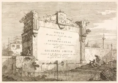 Views – Title Page av Canaletto