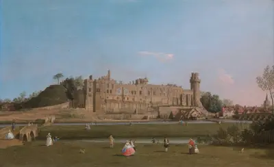 Zamek Warwick, Canaletto
