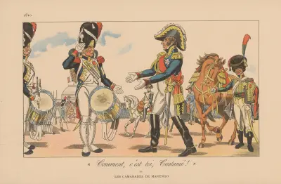 Comment, C’est Toi, Castanie Ou Les Camarades de Marengo. 1810 von Caran d'Ache