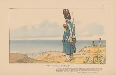Grenadier de L’ile D’Elbe. 1814 von Caran d'Ache