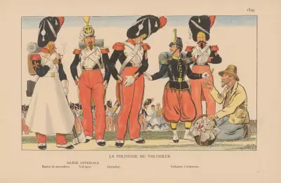 La Politesse du Voltigeur. 1859 von Caran d'Ache