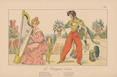 Le Vainqueur Vaincu. 1830 von Caran d'Ache