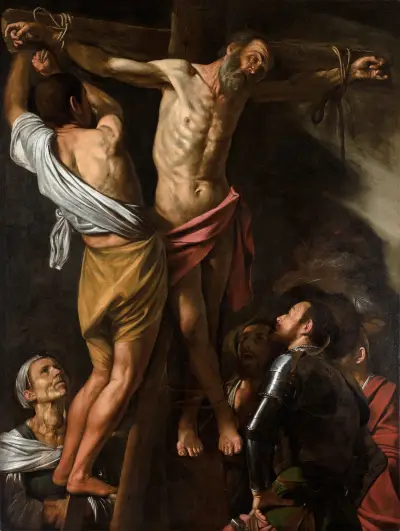 The Crucifixion of Saint Andrew (1606–7) av Caravaggio