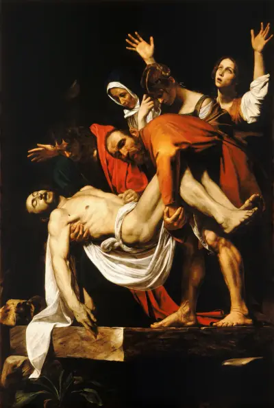 The Entombment of Christ av Caravaggio