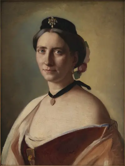 The artist’s wife, Mrs. Alma Bloch, nee Trepka av Carl Bloch