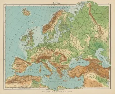 Europa av Carl Diercke