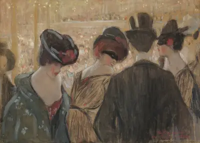 Bal-Bullier, Paryż, Frederick Carl Frieseke