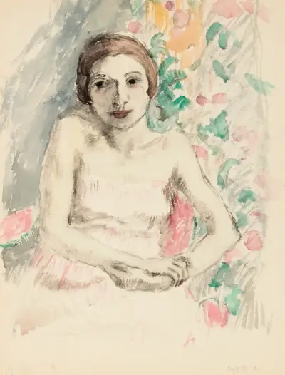 Szkicownik, szkic 1, Frederick Carl Frieseke