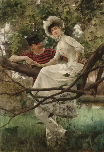 Idyll av Carl Larsson