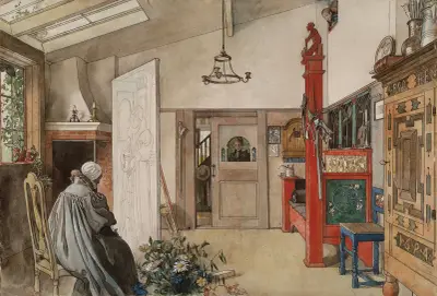 Ateljén – nr 1 av Carl Larsson