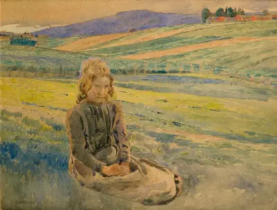 Sommerabend von Carl Wilhelmson