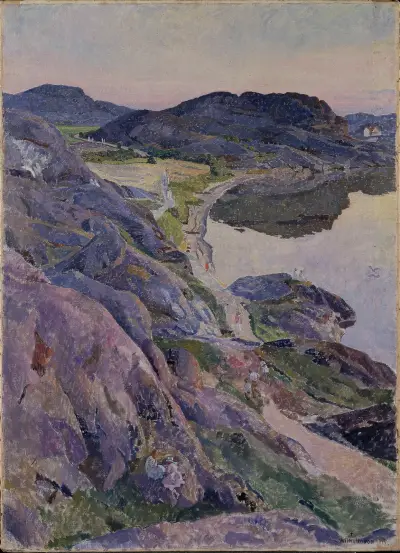 Die Bögevikstraße von Carl Wilhelmson