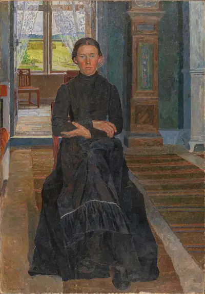 Die Tochter des Bauern von Carl Wilhelmson