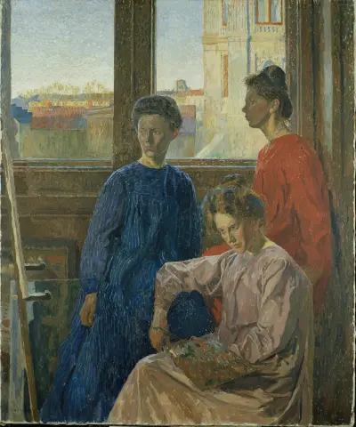 Malerinnen von Carl Wilhelmson