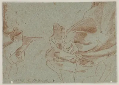 Draperistudier, Carlo Maratti