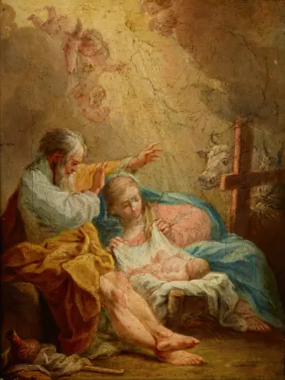 Nativity, Carlo Maratti