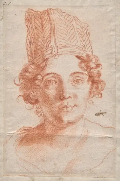 Portrait of Francesca Gommi, Wife of Carlo Maratti, Carlo Maratti