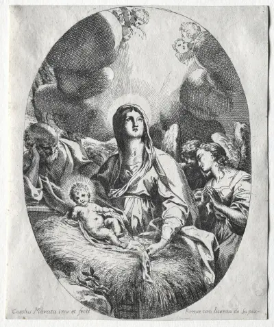 The Adoration of the Angels, Carlo Maratti