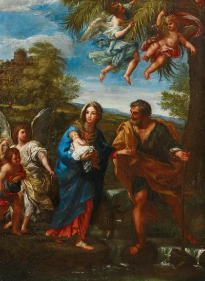 The Flight into Egypt – Nr. 1, Carlo Maratti