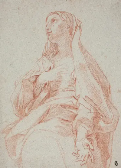 The Madonna making a gesture of intercession, Carlo Maratti