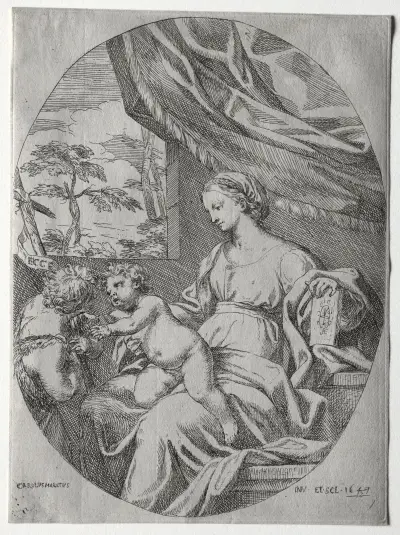 Virgin and Child with the Infant St. John, Carlo Maratti